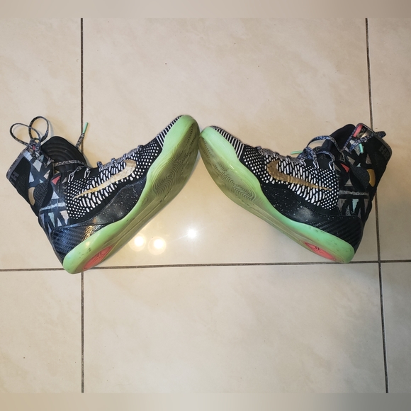 Kobe 9 elite high black grey gold swoosh - Picture 5 of 5